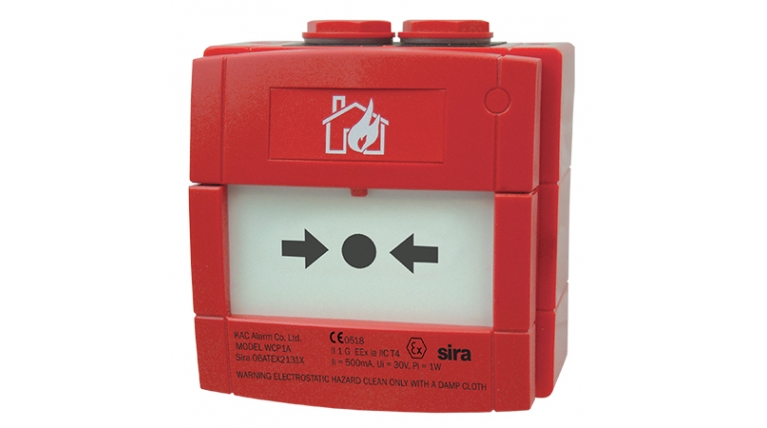 Intrinsically Safe Weatherproof Call Point CCP-W-IS