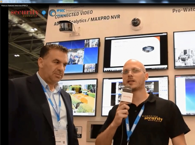 Managing Director Interview at IFSEC for Video Analytics - IFT GateWay 